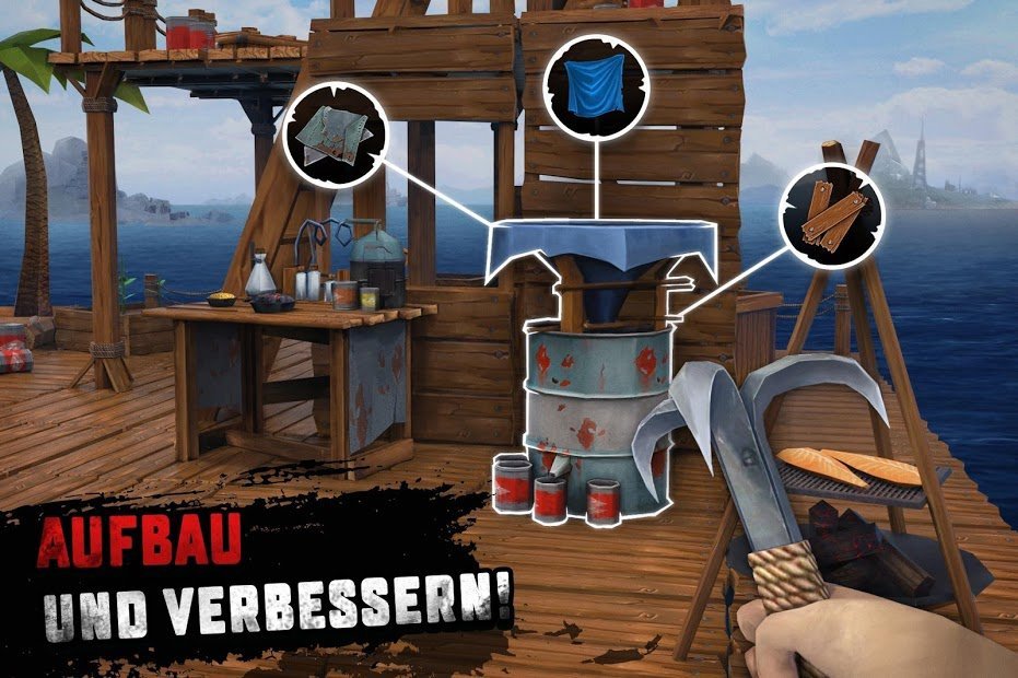 Überleben auf Floß: Survival on Raft - Ocean Nomad