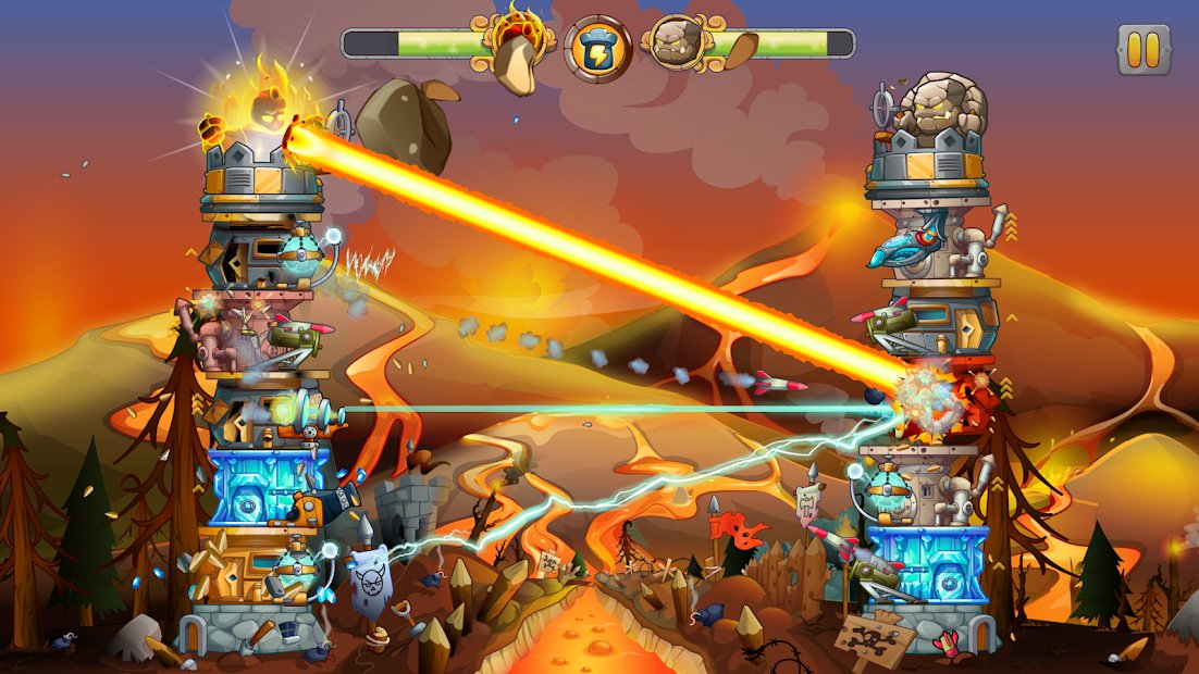 Tower Crush - Kostenlos Clash Spiel