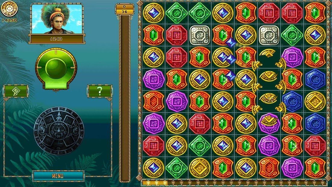 Treasure of Montezuma - 3 in a row games free