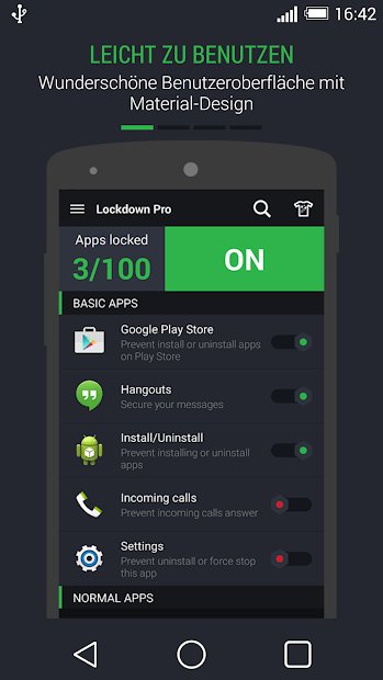 Lockdown Pro – App-Sperre
