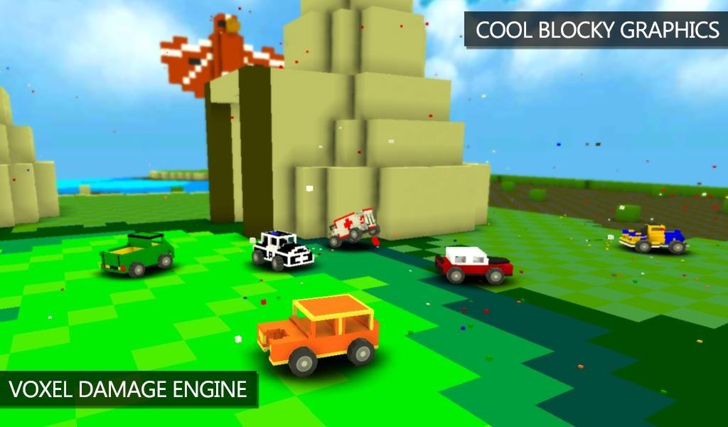 Blocky Demolition Derby