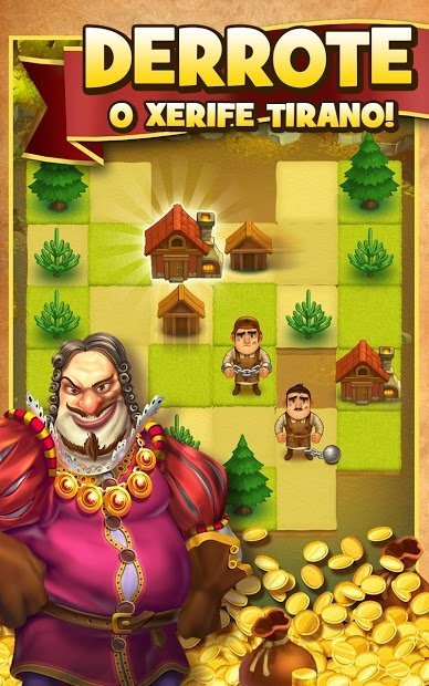 Robin Hood Legends - Quebra-cabeças com fusão de 3