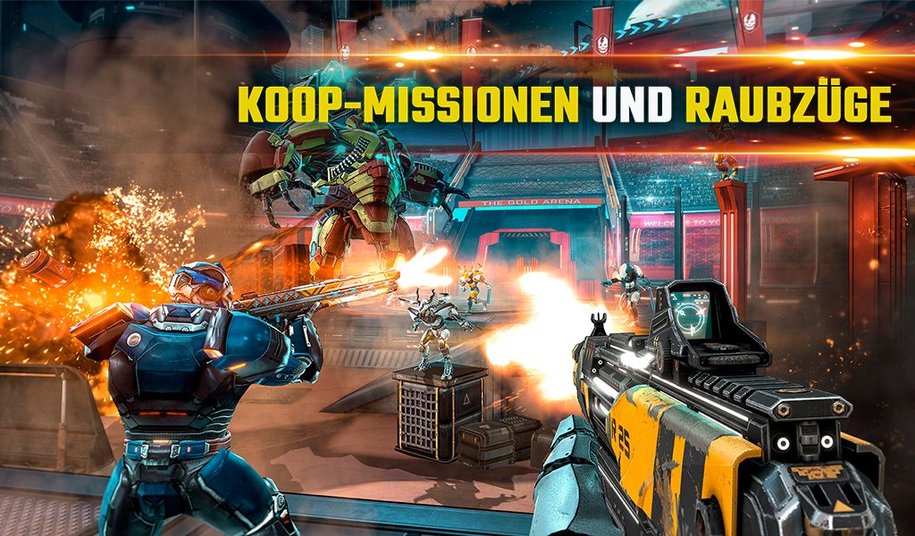 SHADOWGUN LEGENDS - FPS PvP and Coop Shooting Game