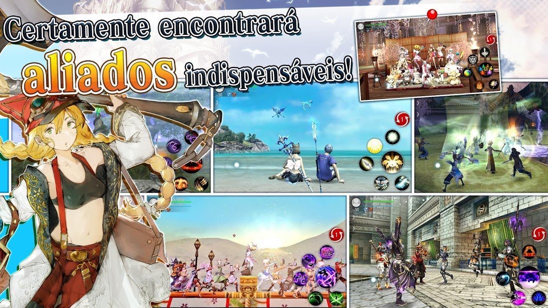 RPG AVABEL ação MMO online RPG