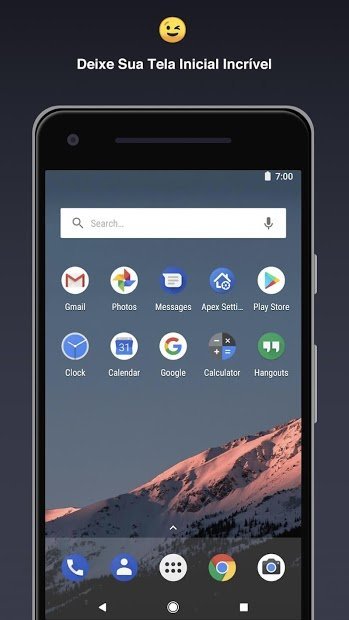Apex Launcher - Tema, Seguro, Eficiente