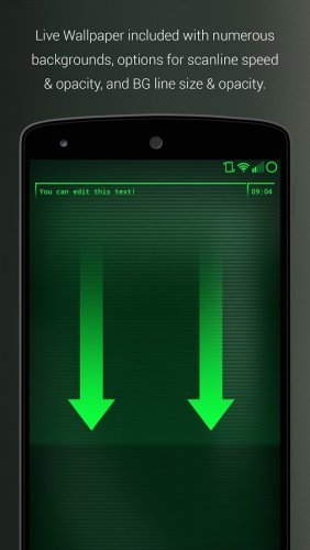PipTec Green Icons & Live Wall