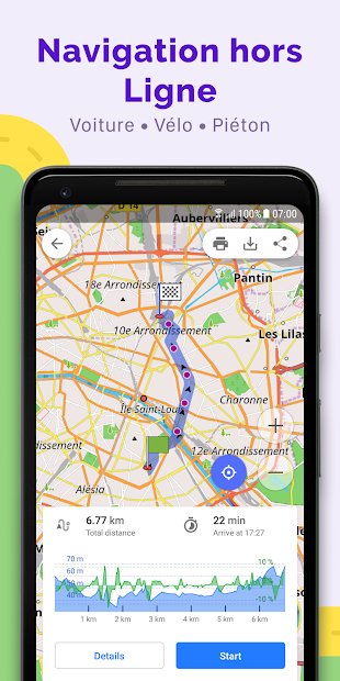 OsmAnd+ — Cartes hors ligne, voyage et navigation