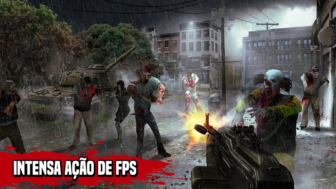 Zombie Hunter: Jogo de Zumbi Livre