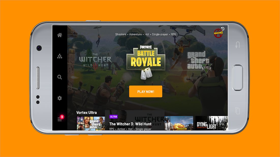 Jogos Vortex na nuvem