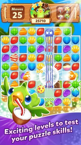 Tropical Trip - Match 3 Game