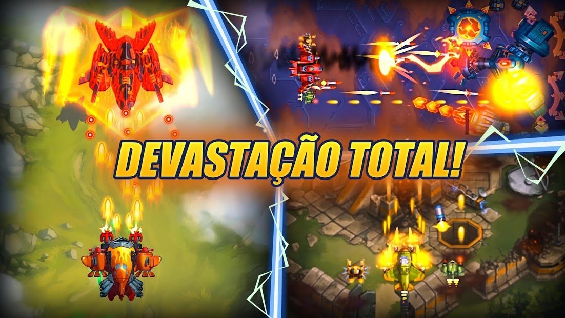 HAWK:  Jogo de nave espacial de tiro Space shooter