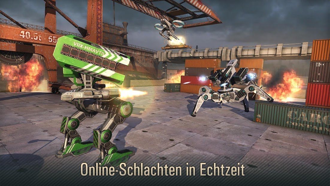 WWR: Krieg Roboter Spiele 3D