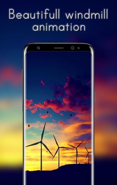 Moulin à vent animé