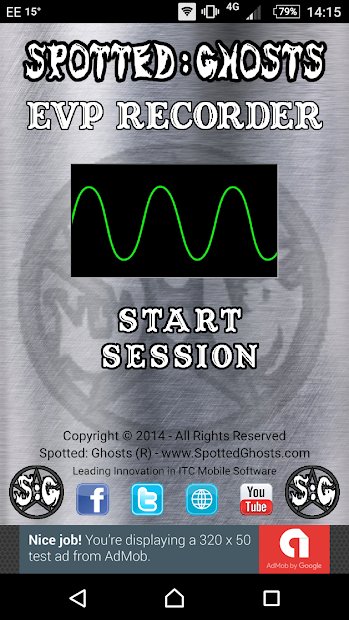 EVP Recorder - Spotted: Ghosts