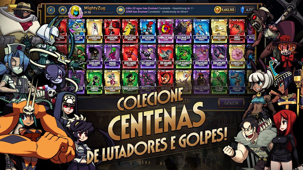 Skullgirls: RPG de Luta