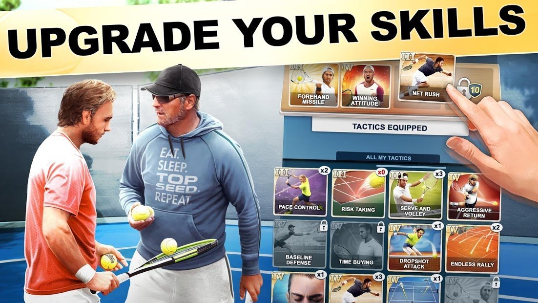 TOP SEED Tennis: Sports Management Simulation Game