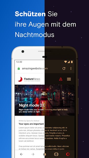 Opera-Browser mit gratis VPN