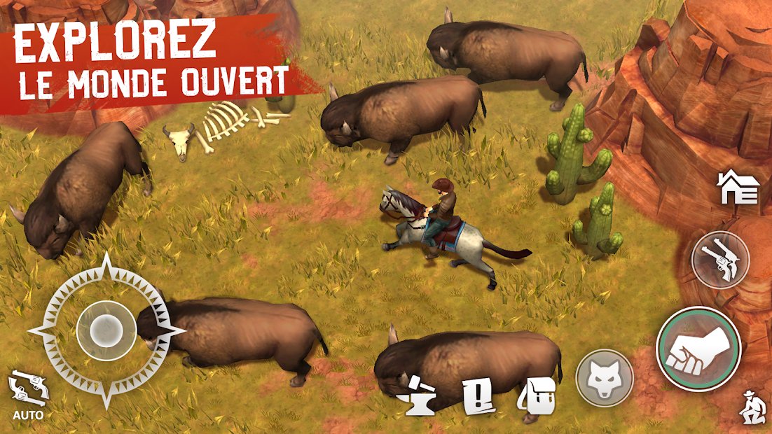 Westland Survival - Jeu de survie dans le Far West
