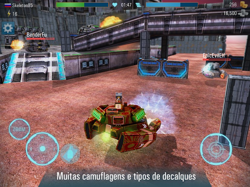 Iron Tanks: Jogos de Tanques Multiplayer Grátis