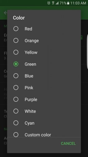 Light Manager - LED Settings