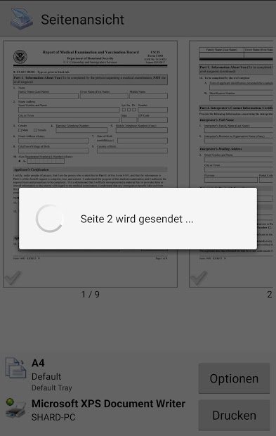 PrinterShare Mobiles Drucken