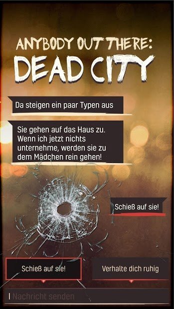 DEAD CITY  Interaktive Geschichte