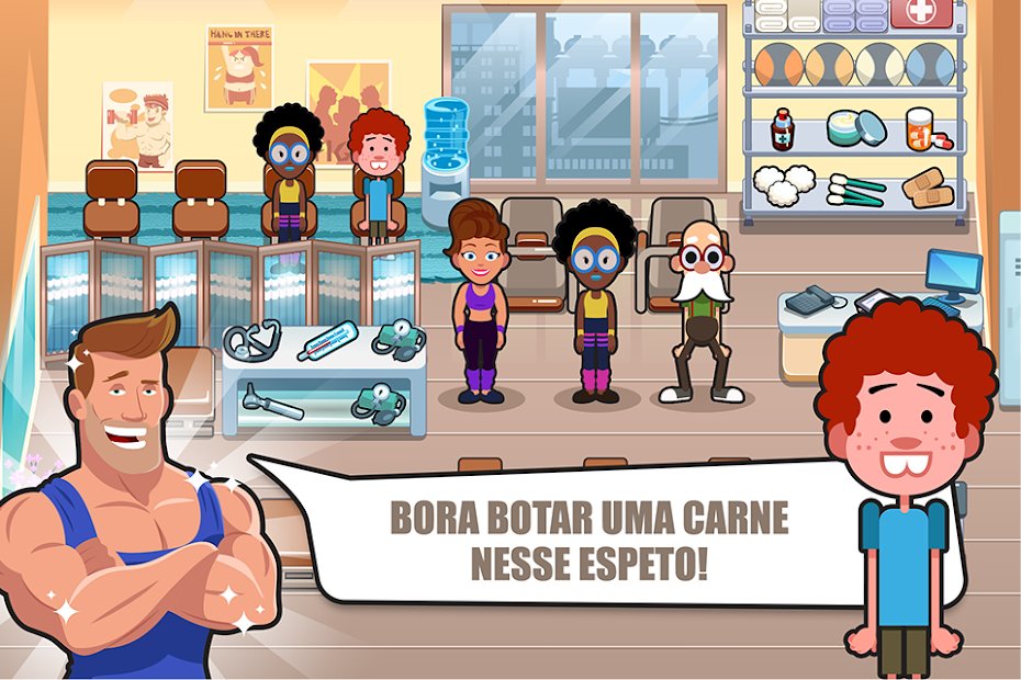Gym Til' Fit - Jogo Monstro dos Musos Fitness!