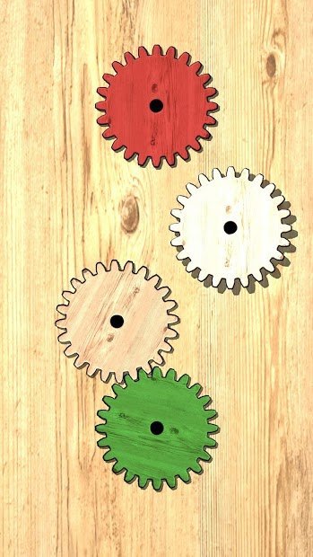 Gears logic puzzles - Rueda de engranaje