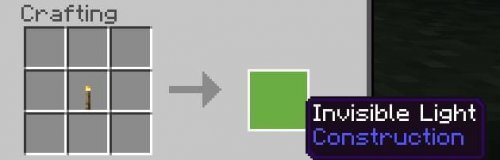 Mod Invisible Light for Minecraft