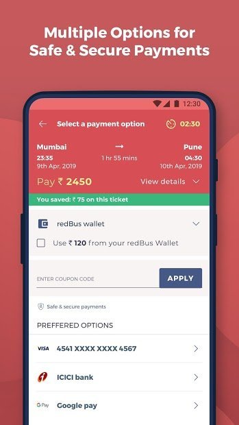 redBus - World’s #1 Online Bus Ticket Booking App