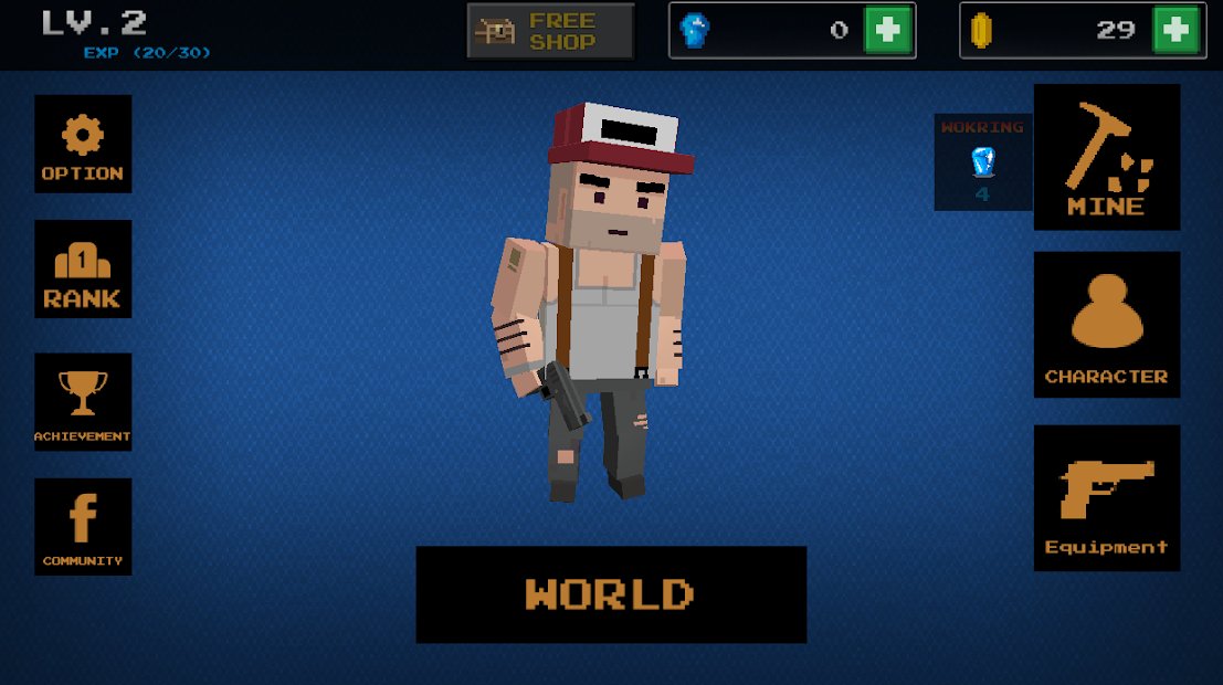 Pixel Z Hunter 3D -Survival Hunter