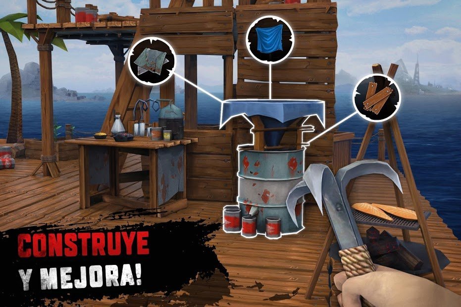 Supervivencia en balsa: Survival on Raft - Nomad