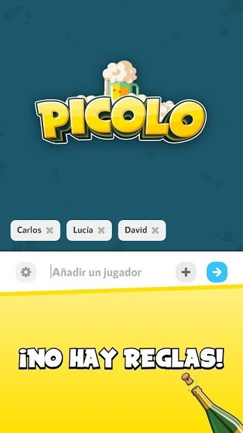 Picolo juegos para beber
