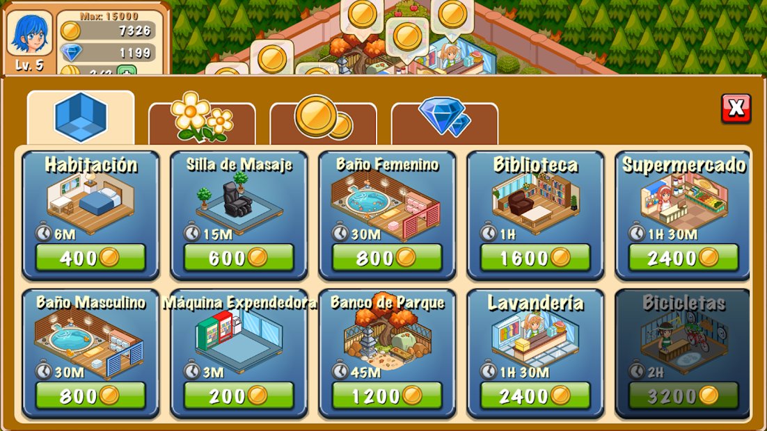 Hotel Story: Resort Simulado