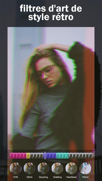 90s - Glitch VHS et Vaporwave Video Effects Editor