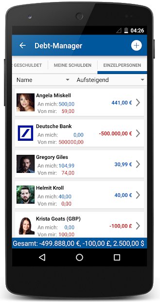 Schulden-Manager