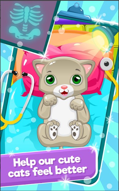 Little Cat Doctor Pet Vet Game