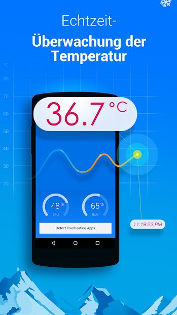 Cooler- Kühlen Sie Ihr Telefon