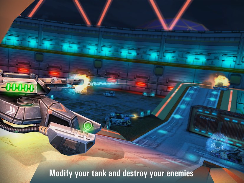 Iron Tanks: Free Multiplayer Tank Shooting Games