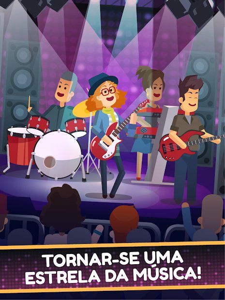 Epic Band Clicker - Seja Músico e Rock Star!
