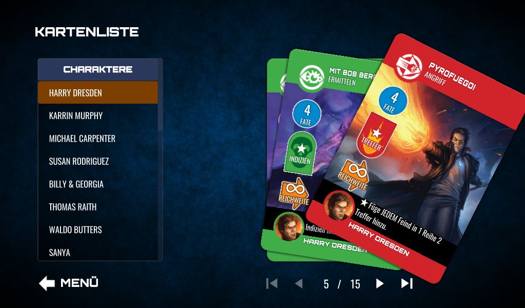 The Dresden Files Cooperative Card Game