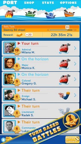 BattleFriends At Sea