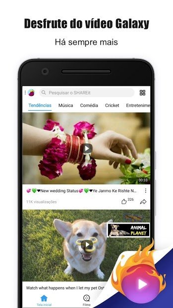 SHAREit - Transferir tudo