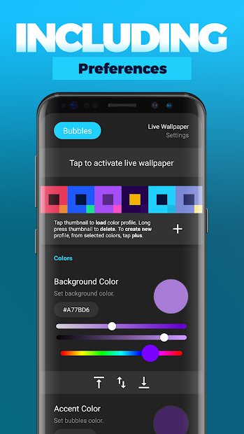 Bubbles Live Wallpaper