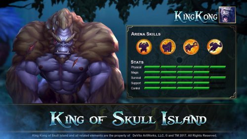 MOBA Legends Kong Skull Island