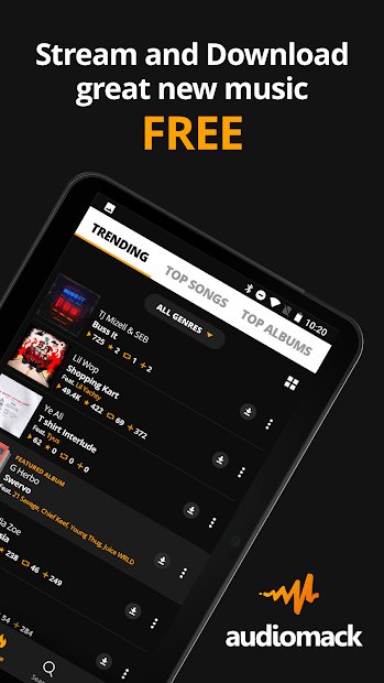 Audiomack: Baixe Novas Músicas Grátis