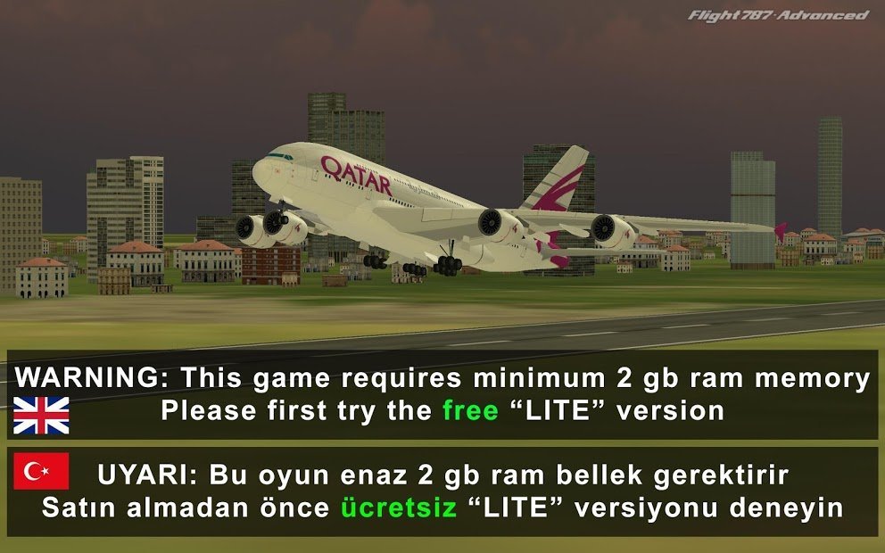 Flight 787 - Advanced