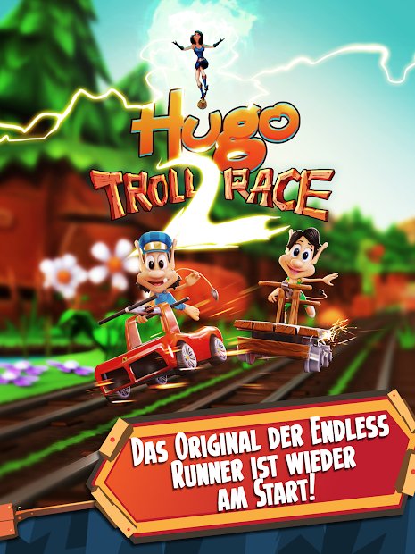 Hugo Troll Race 2: The Daring Rail Rush
