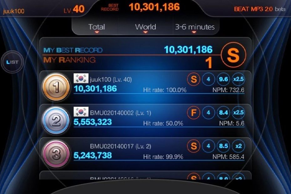 BEAT MP3 2.0 - ритм игры