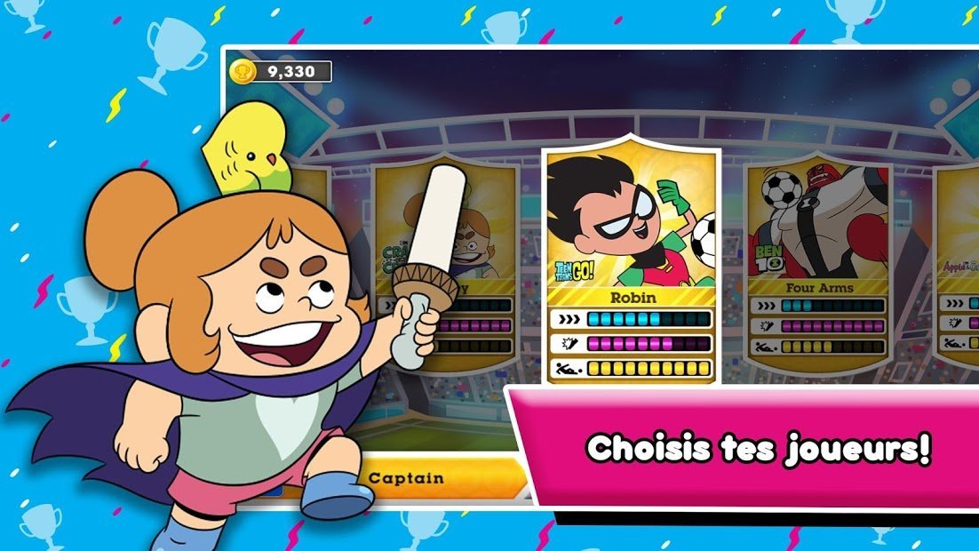 Toon Cup - Le jeu de foot de Cartoon Network